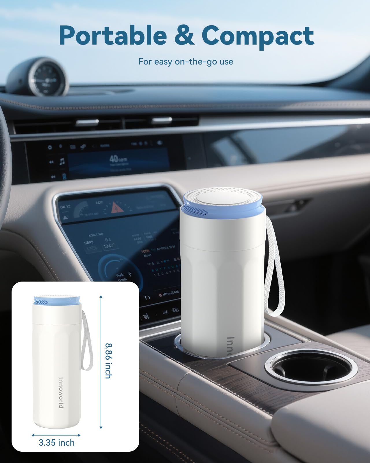 Portable Breast Milk Cooler for Outdoor with 360° Stainless Steel Cooling Tube - Image 2