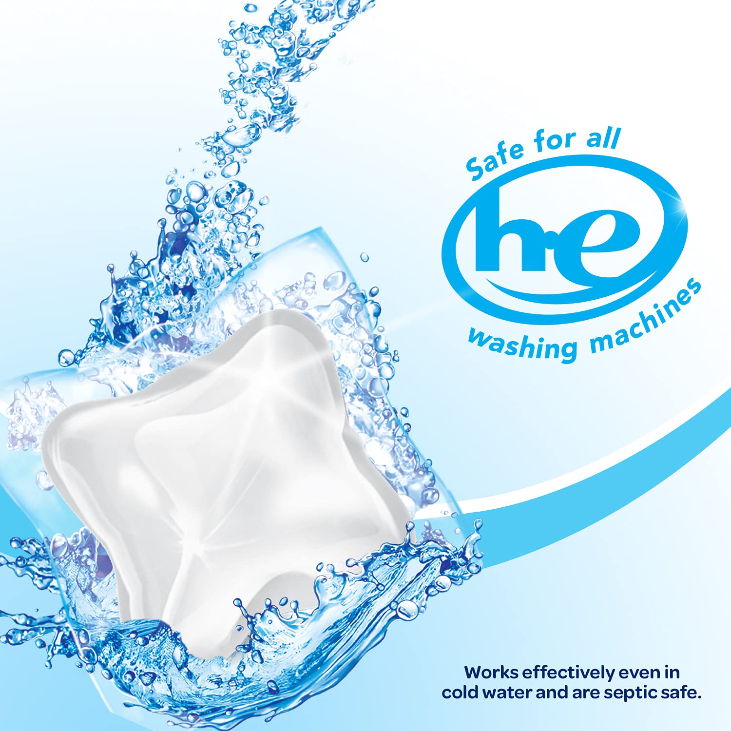 All Mighty Pacs Laundry Detergent, Free Clear Pouch, 16 Count (10072613739827) - Image 8