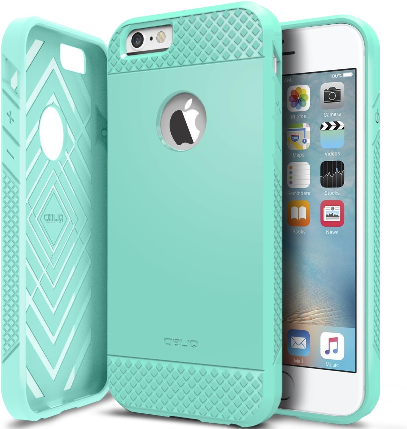 iPhone 6/6S Plus Case, OBLIQ [Flex Pro][Mint] Thin Slim Fit Armor Sturdy Bumper TPU Rubber Soft Flexible Shock Scratch Resist Protective High Quality Case for iPhone 6s Plus & iPhone 6 Plus