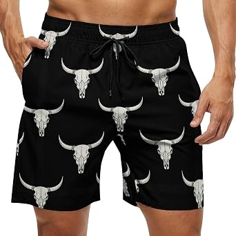 Men Swim Shorts Swimwear Bathing Suits Swimming Trunks Beach Shorts with Pockets