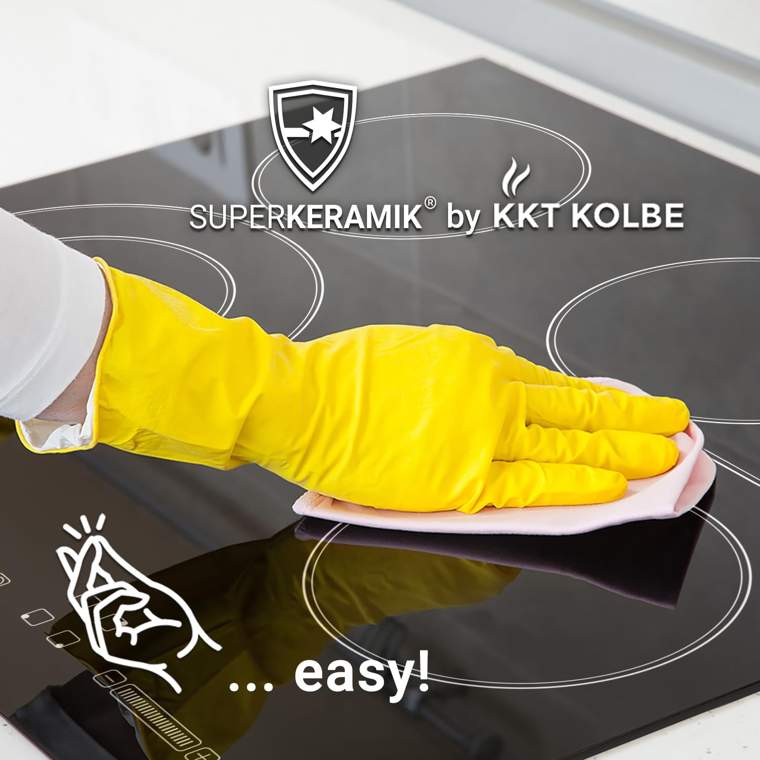 Kuchenka: 60cm piekarnik do zabudowy BO8810SS + 59 cm płyta ceramiczna CH5901RL | grill | gorące powietrze | teleskopowe elementy wyciągowe | automatyczny timer | SET8810CH59RL
