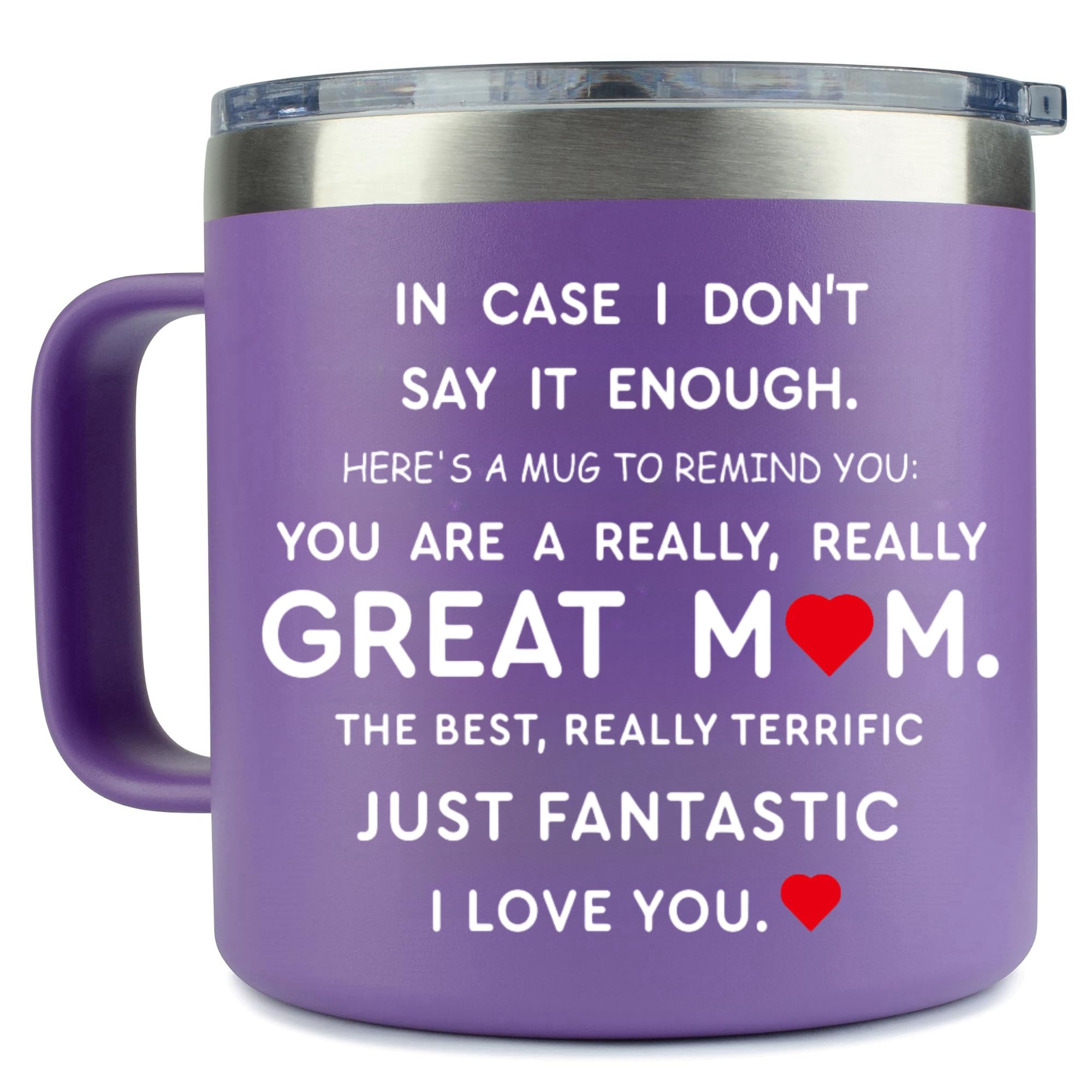 Niduilef Mom Gifts for Mom from Daughter Son,You're A Really Great Mother Coffee Mug - Birthday Gifts Idea for Moms Women...