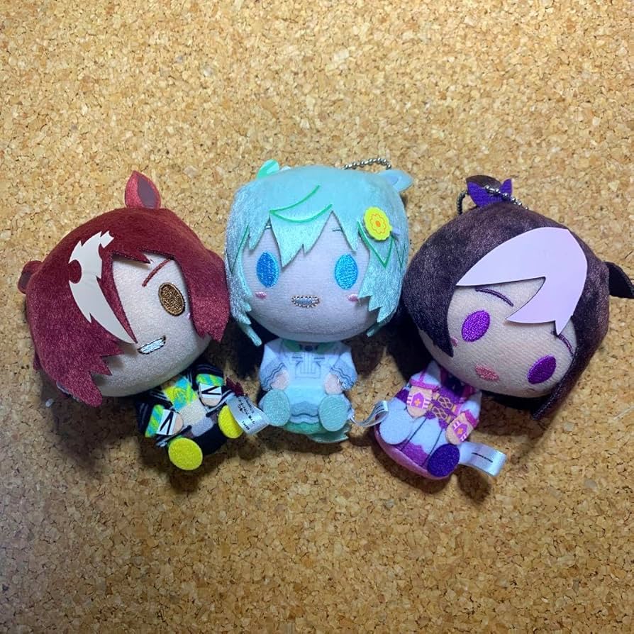 ウマ娘　ちょこのっこぬいぐるみ　3種セット ウマ娘 一番くじ ちょこのっこ ぬいぐるみセット