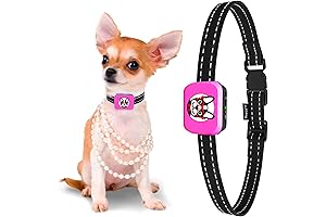 Small Dog Bark Collar Rechargeable - Most Humane Stop Barking Collar for Small Dogs