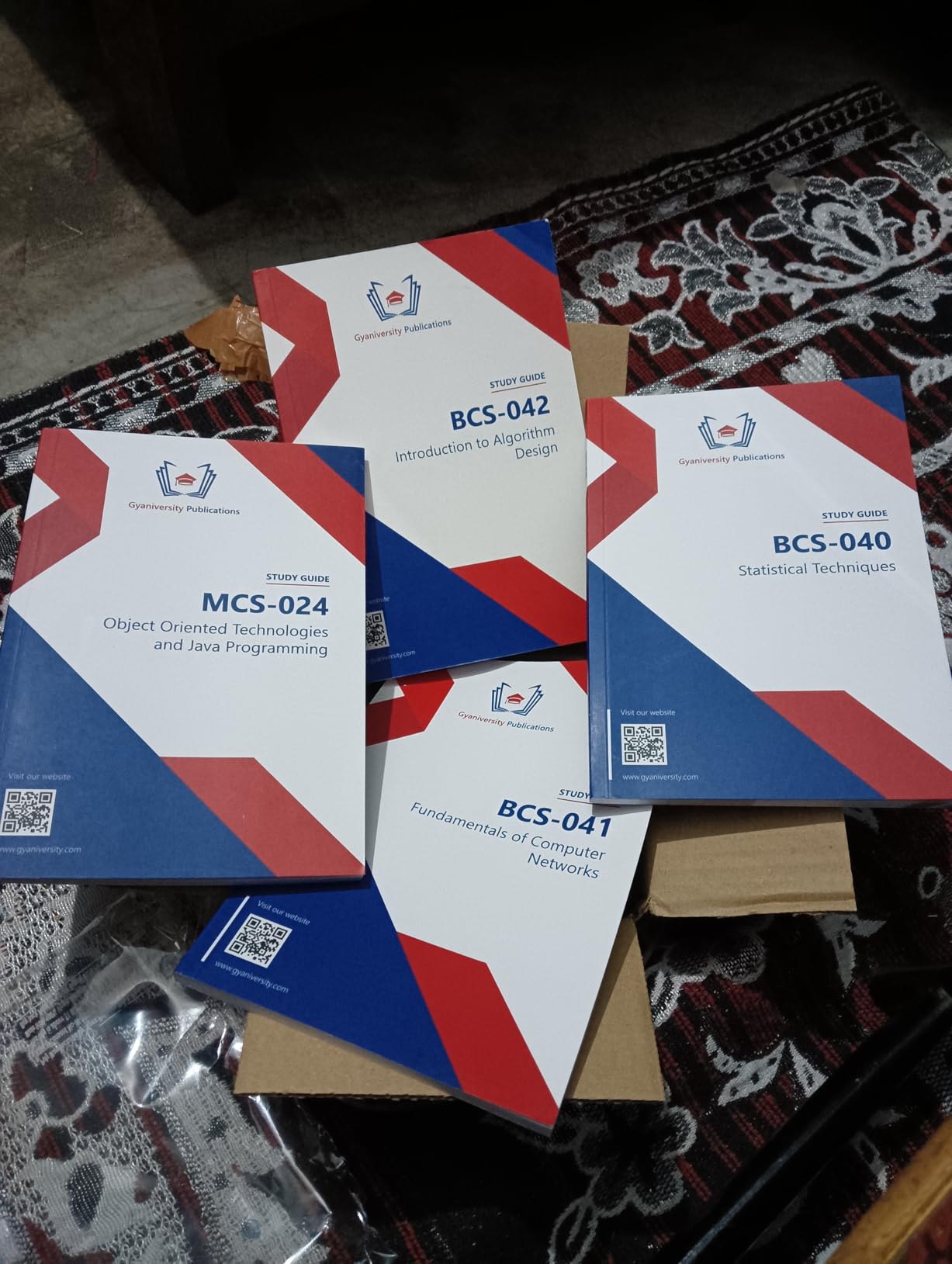 BCA 4th Semester IGNOU Study Guides Combo (Set of 4 books including BCS ...