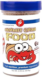 HBH Pisces Pros Variety Bites Hermit Crab Food - Hermit Crabs Need A Nutritious Daily Diet to Ensure Lively Behavior and G...