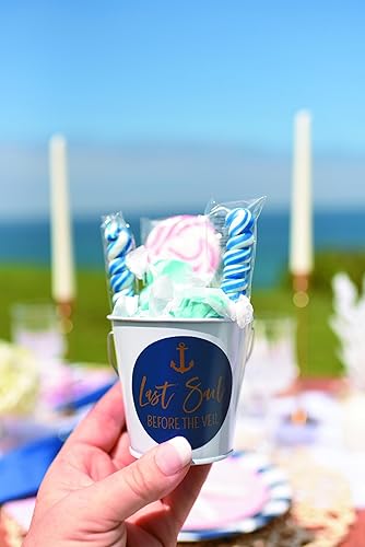 Miniatura 4 de Mini piruletas Twisty, ventosas, dulces de carnaval, bufé de dulces, 48 piezas, envueltas individualmente (azul)