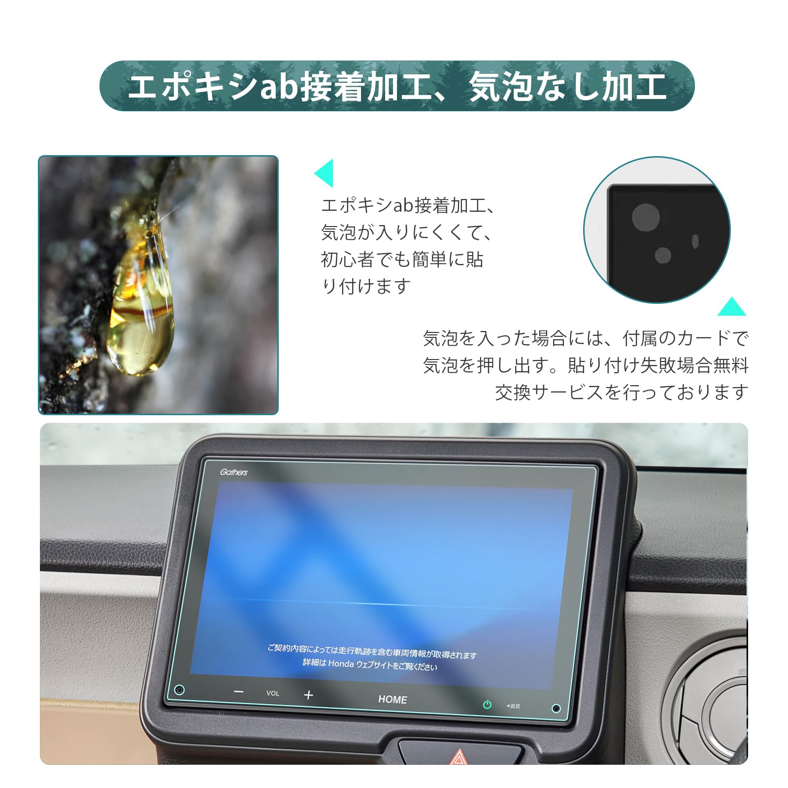Amazon.co.jp: HUAHAO ホンダ N-BOX JF5/6型 専用 ナビフィルム