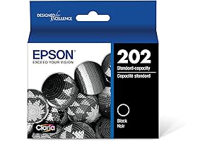Epson 202 Black Ink Cartridge - Perfect for Crisp Text and Sharp Graphics