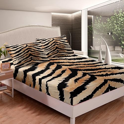 Miniatura 10 de Erosebridal Juego de ropa de cama de ramas, tamaño Queen, sábana bajera ajustable de árbol de árbol natural para adolescentes, adultos, mujeres,