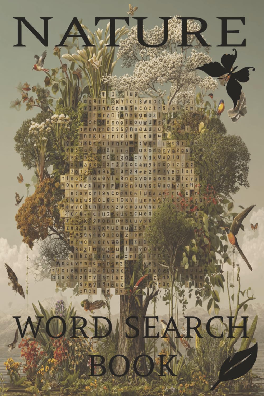 NATURE WORD SEARCH BOOK: Nature word search book, nature word serch puzzles, word search book for adults