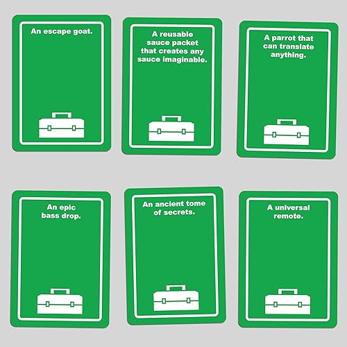 Miniatura 8 de Danger The Game The Card Game of Bizarre Dangers and Rescues - Noche de juegos para familias y adultos - Fácil de aprender - Juegos de fiesta -