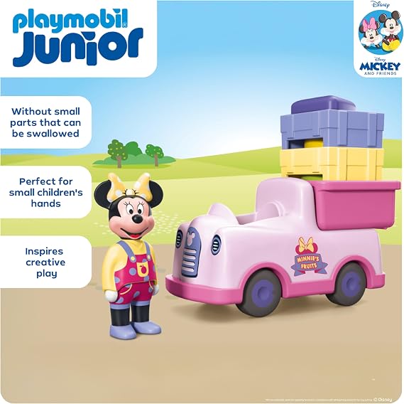 Playmobil Junior & Disney: Minnie Mouse's Color Sorting Fruit Truck