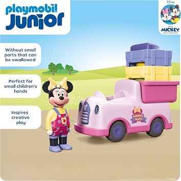 Playmobil Junior & Disney: Minnie Mouse's Color Sorting Fruit Truck