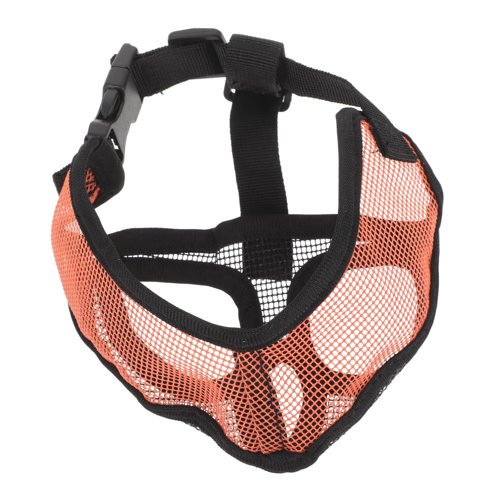 Toddmomy 4pièces Muselière Réglable Maille Respirante pour Bulldog Bouche pour Chiens Confortable Et Pratique Idéale pour Promenades Extérieur