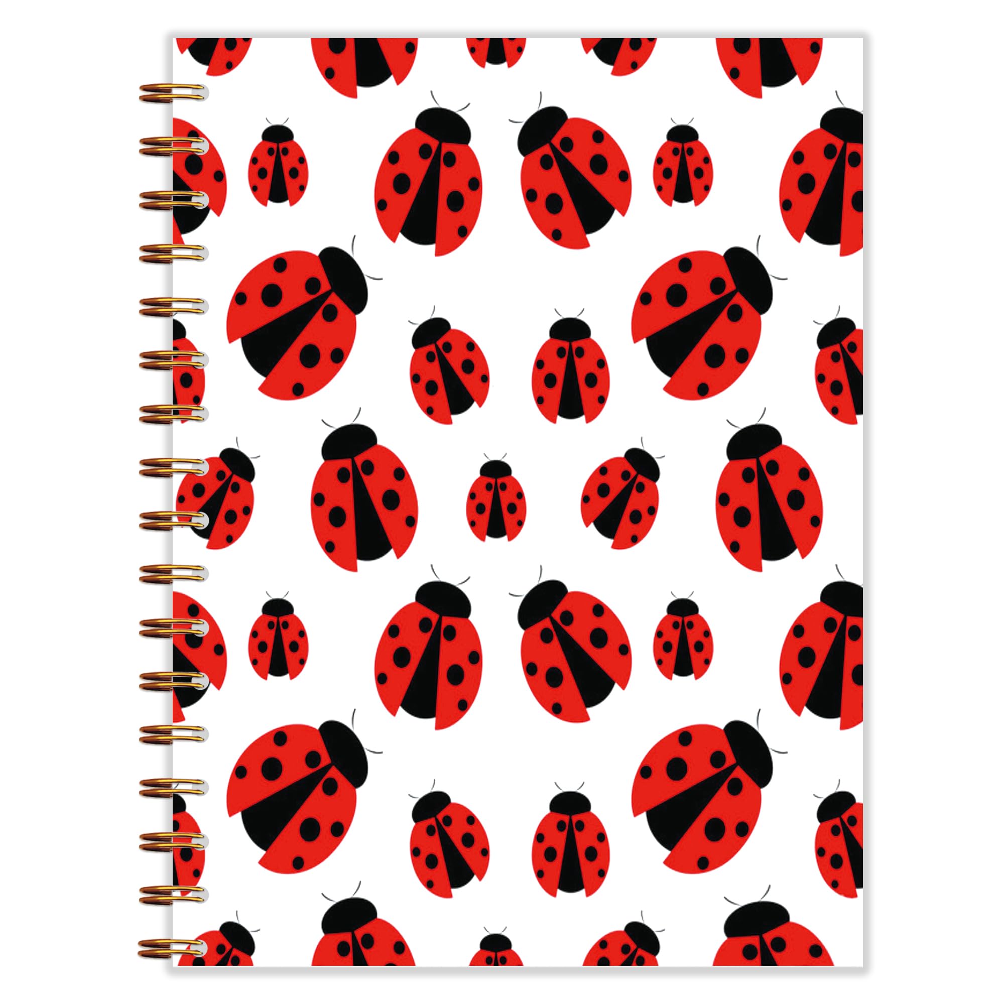 Carnet à spirale Ladybug 14 x 21 cm pour l'organisation de vos journées