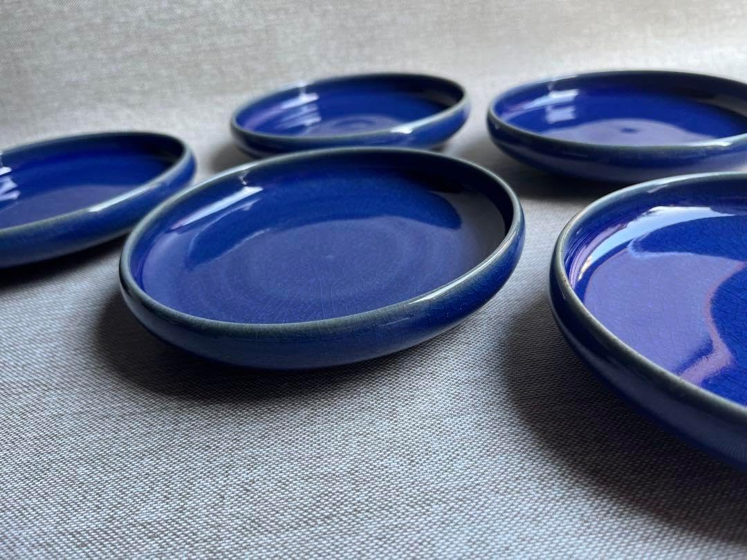 中国　清時代　哥釉青華　春字紋小皿　アンティーク　送料込み251022 中国 清時代 哥釉青華 春字紋小皿 アンティーク 送料込み251022 中国