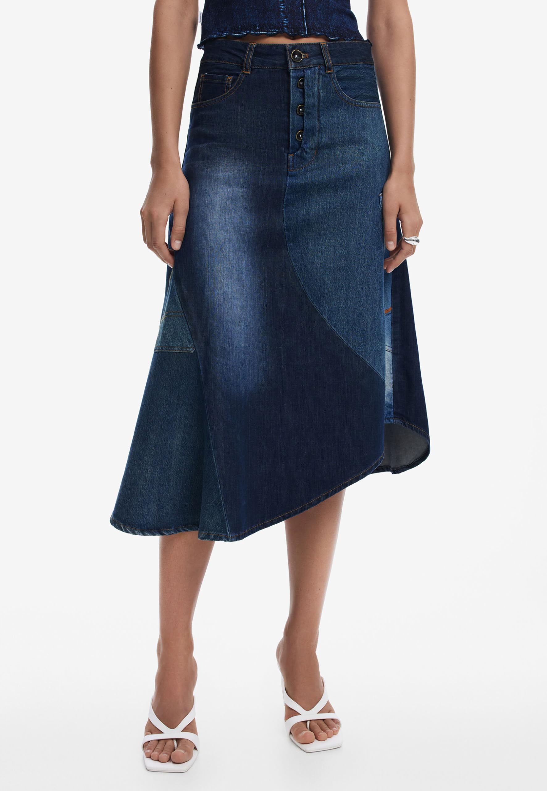 Desigual Damen 25swfdx0 Rock (1er Pack)