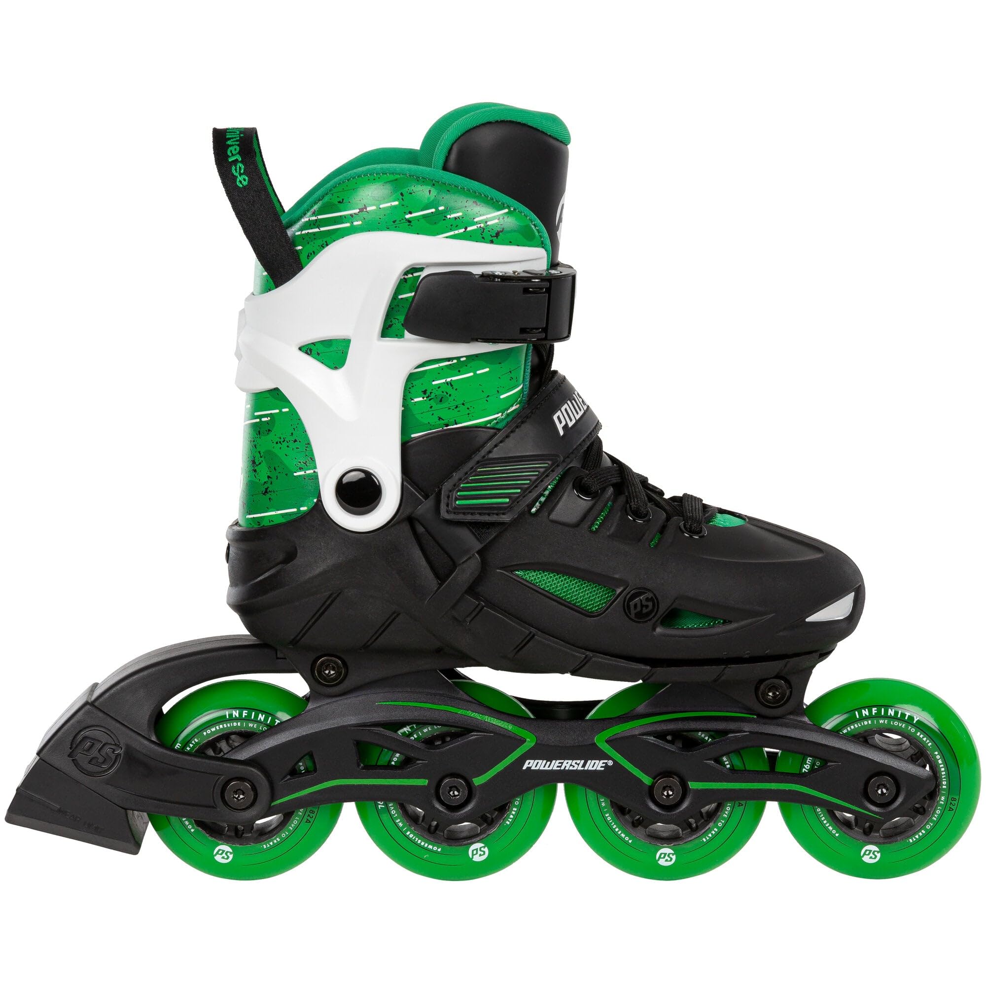 Powerslide Universe 4W łyżworolki 2022 Green