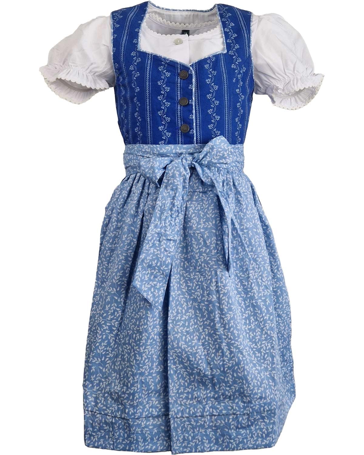 Maddox Dirndl Kinderdirndl 'Zillertal' 3-tlg., Blümchen Rosa We