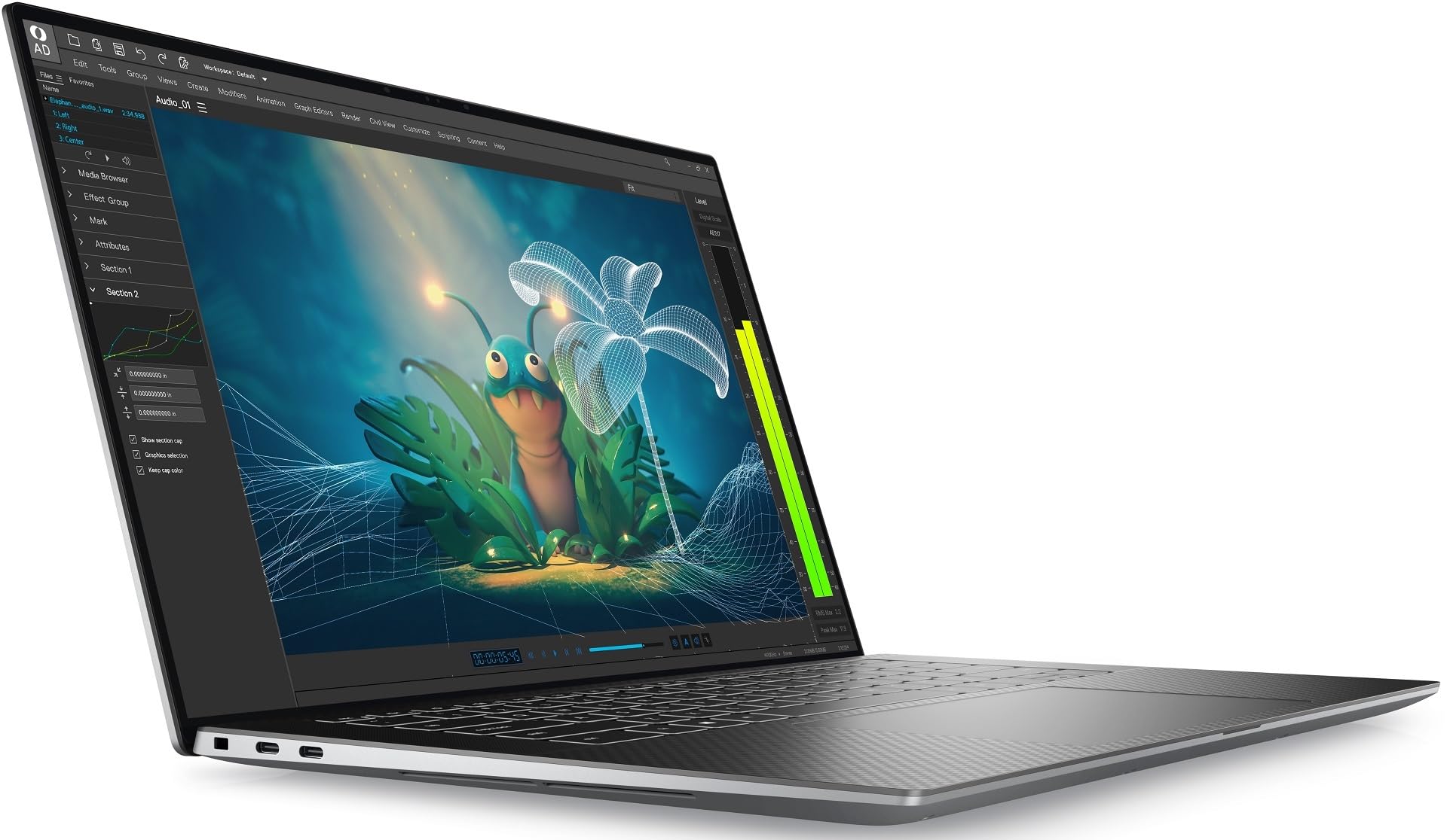 DELL PRECISION 5570 I7-12700H 2.3GHZ 1TB 32GB 15" 3840 x 2400 NVIDIA RTXA1000 TOUCHSCREEN - QWERTY Italiano (Ricondizionato)
