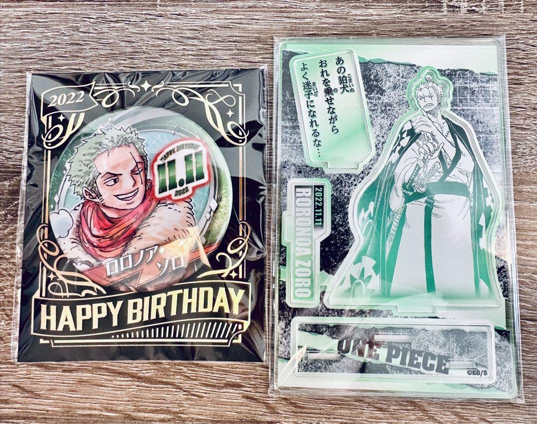 Amazon.co.jp: ワンピース バースデイ 缶バッジ ONE PIECE アクスタ 