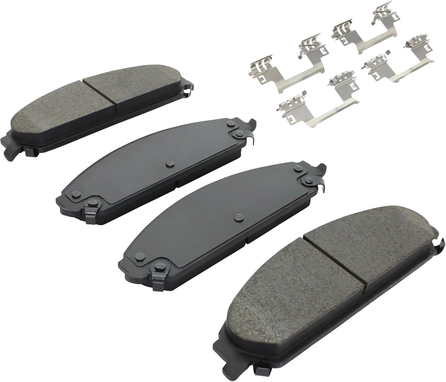 QUALITY-BUILT Front Ceramic Brake Pads, Black Series 1003-1058C, Compatible with 2005-2023 Chrysler/Dodge (200,300,Caliber,Challenger,Charger,Magnum)