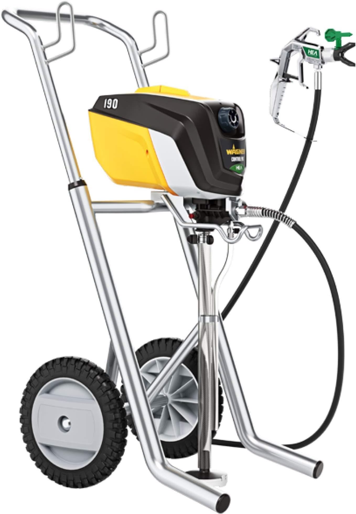 Spraytech 580559 Control Pro 190 Cart Paint Sprayer, High Efficiency Airless Sprayer with Low Overspray