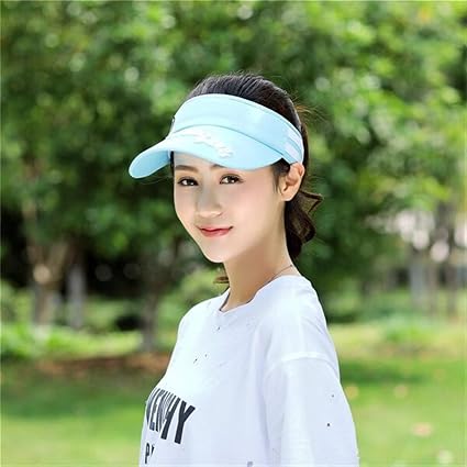 ERCZYO Mens Womens Stripe Visor Super 