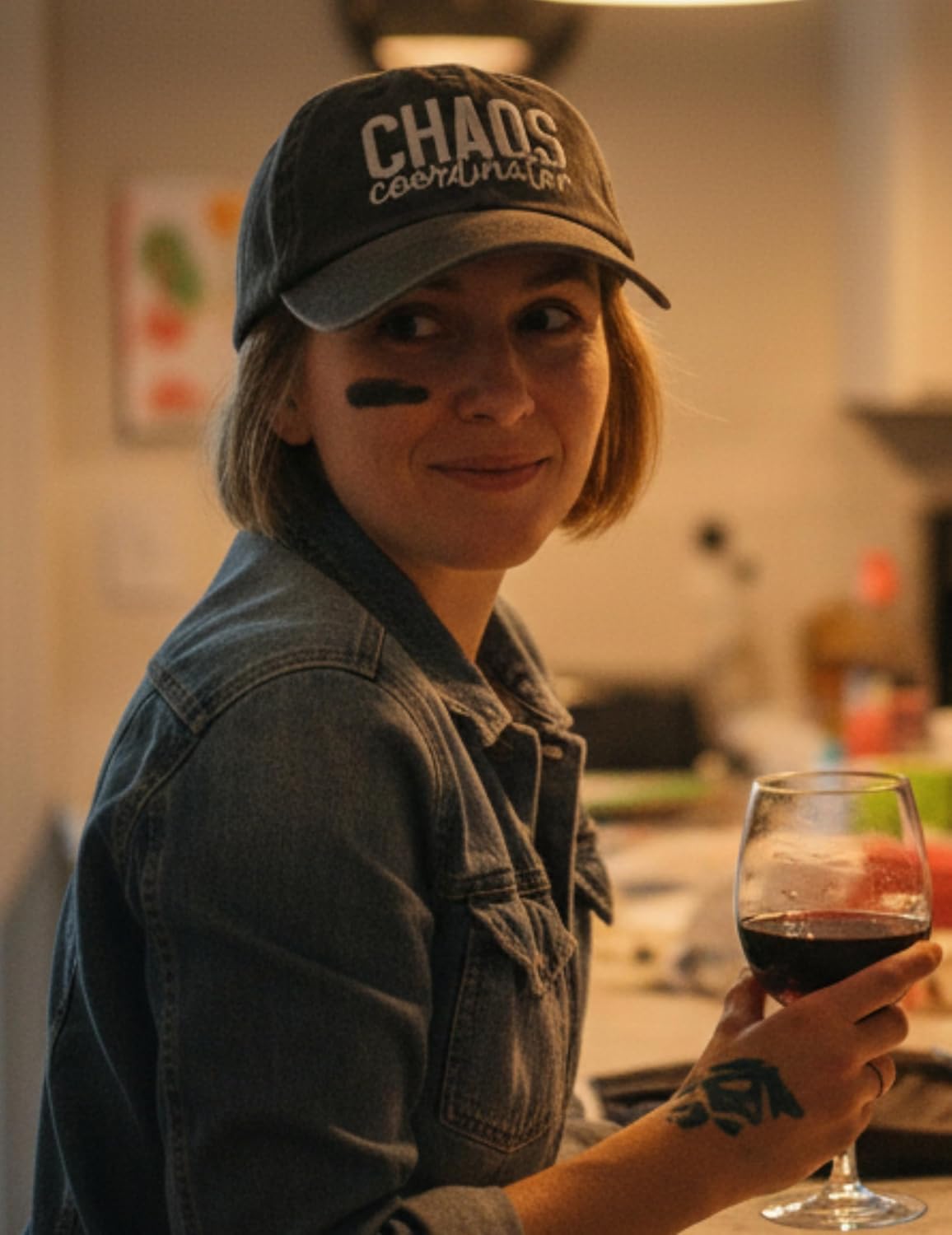 InnoBeta Chaos Coordinator Hat Gifts for Women, Thank You Gifts for Women, Boss Lady Gifts, Appreciation Gifts for Mom, Teacher, Nurse, Coworker, Adjustable Baseball Cap - Image 3