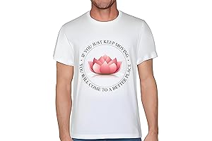 White Lotus Tile Classic Quote Motivation T-Shirt