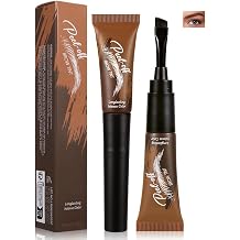 Peel-Off Eyebrow Tint, Warm Brown, 6.8 ml, Angled Brush Applicator