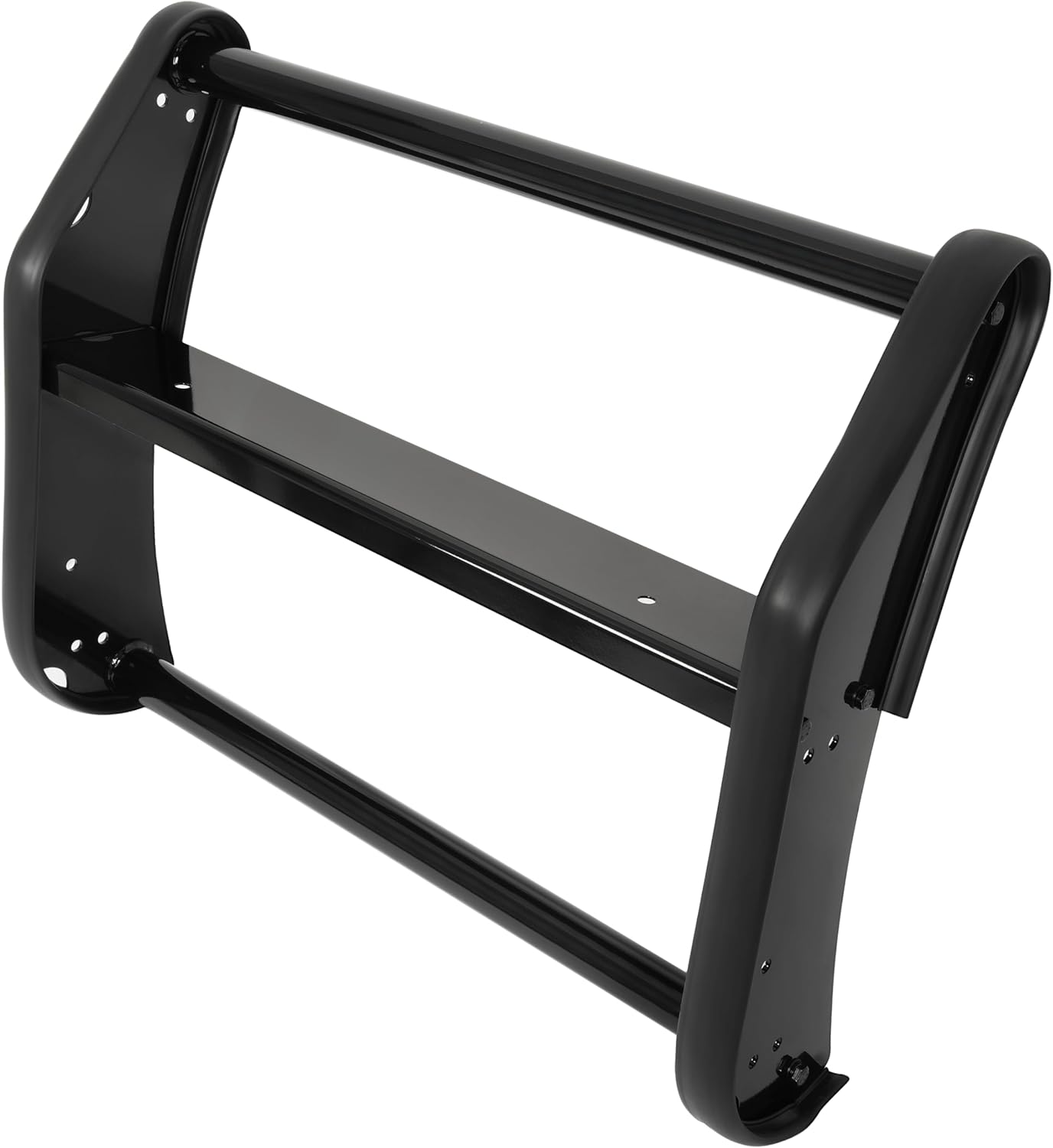 ALMULOO Steel Brush Guard Compatible with 2011-2015 Ford Explorer Black Powder Coated Grille guard