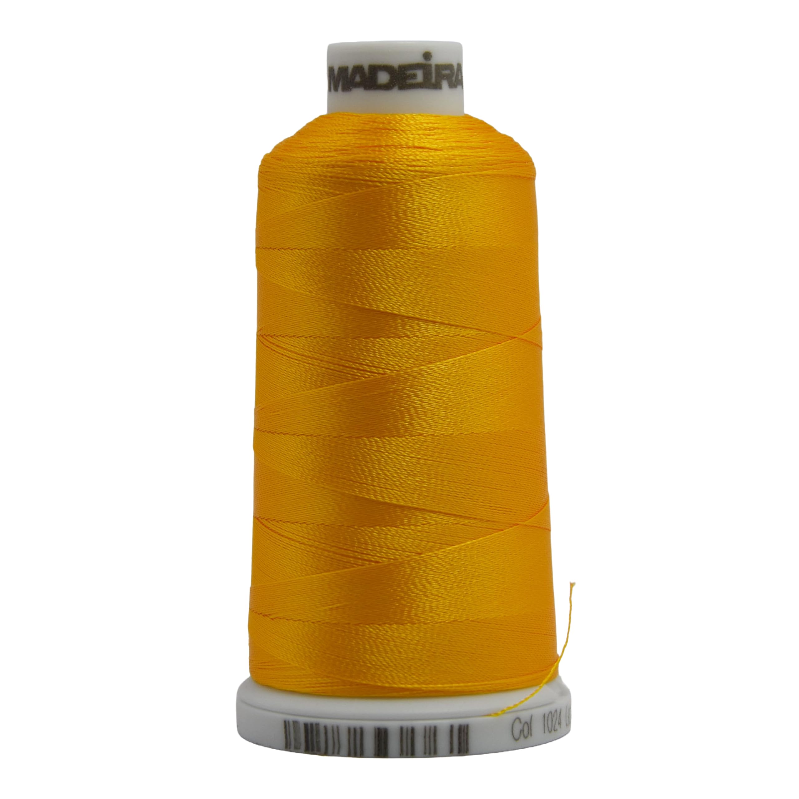 MADEIRA Classic 40 wt 1000m Viscose Embroidery Thread 1024 Gold