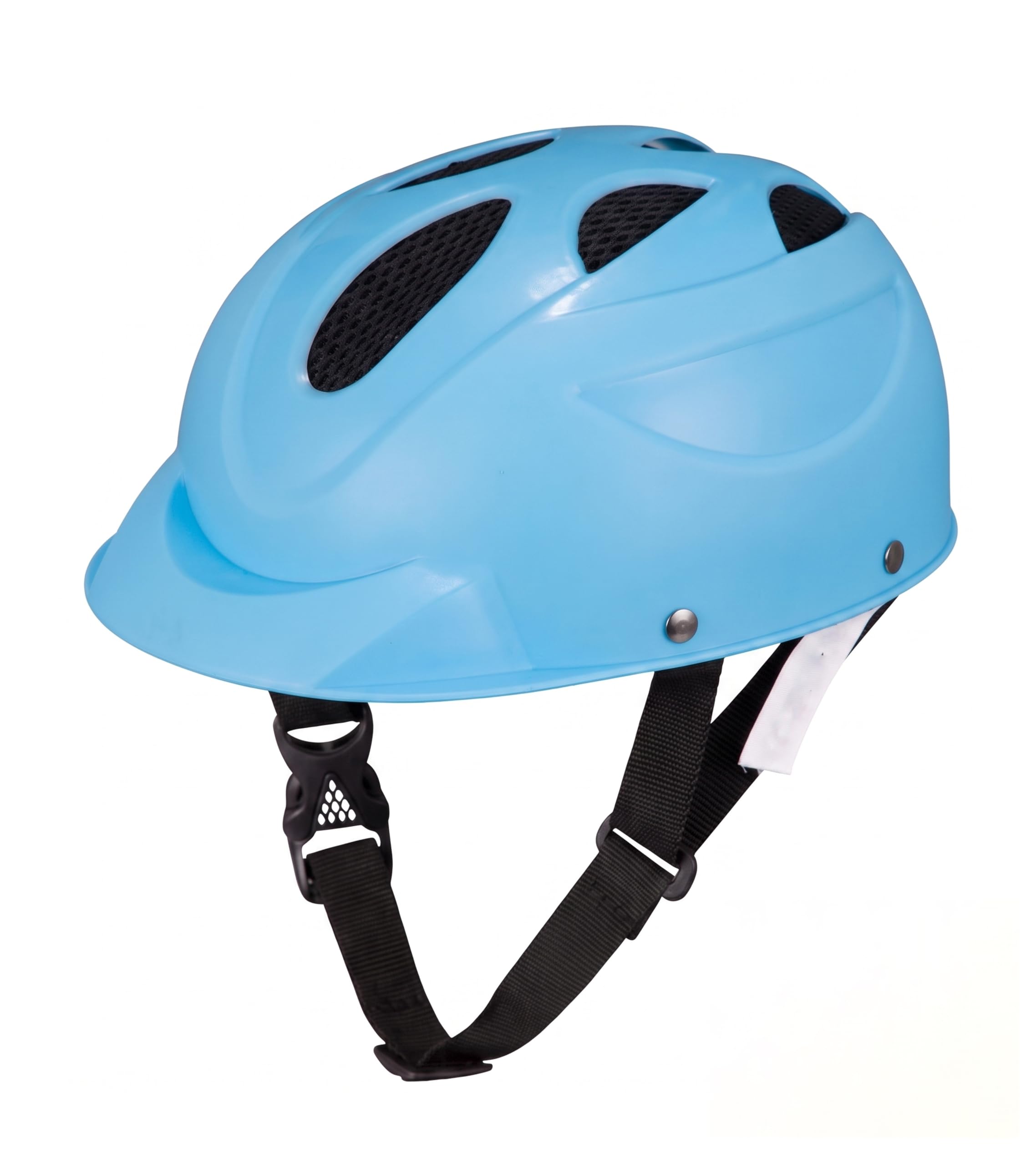 OXYGEN Kids Bicycle Helmet for Age 3-8 Years | Lightweight Safety Helmet with Adjustable Strap & Air Vents | Size 24x17x10 cm | Ideal for Cycling, Skating, Scooter – Boys & Girls (Sky Blue)-image-40