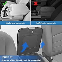 Vista 3 de Funda de repuesto para reposabrazos de consola central, adecuada para Dodge Ram 1500 2500 3500 2013-2018 con consola de asiento de salto, protector