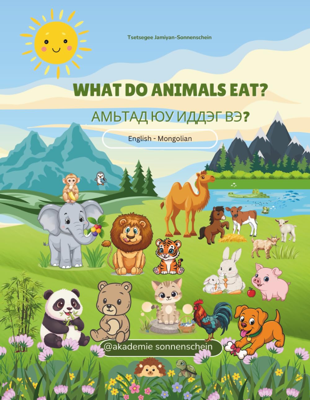 What Do Animals Eat? (Learn mongolian)