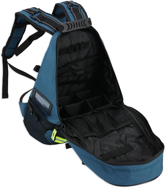 Lightning X LXMB40 Special Events EMT Trauma Backpack First Responder Medical Backpack for BLS Gear, Sporting Events, Concerts & Emergency Response - Blue