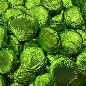 Creams Chocolates - Variety Flavour of Foiled Wrapped Chocolates 1kg, Lemon & Lime