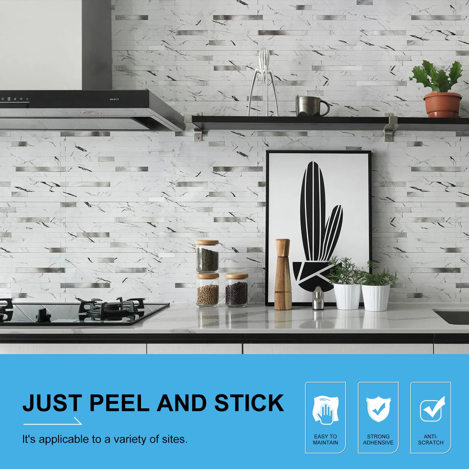 Azulejo De Vidrio Para Despegar Y Pegar, Azulejos De Metro De Vidrio De, image size:1600x1600