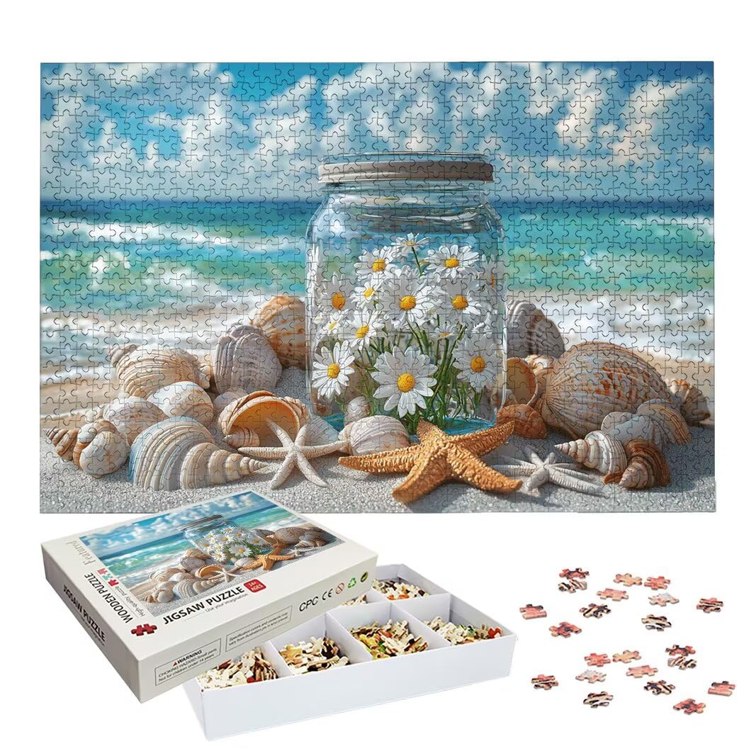 Puzzle Spiaggia, Puzzle 1000 Pezzi per Adulti, Regalo Donna/Uomo -2137