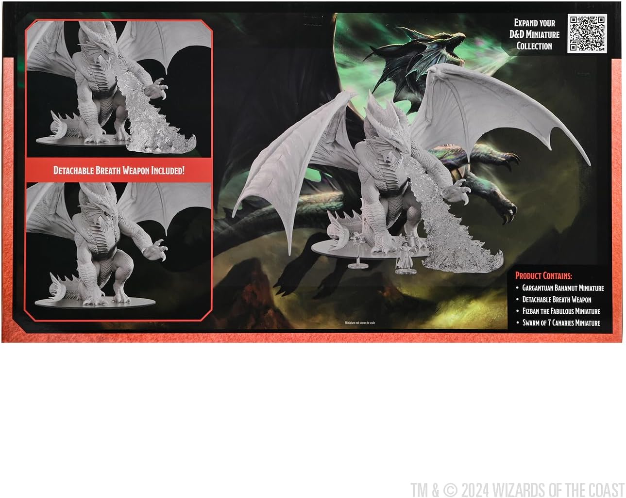 WizKids D&D Nolzur's Marvelous Miniatures: Gargantuan Bahamut