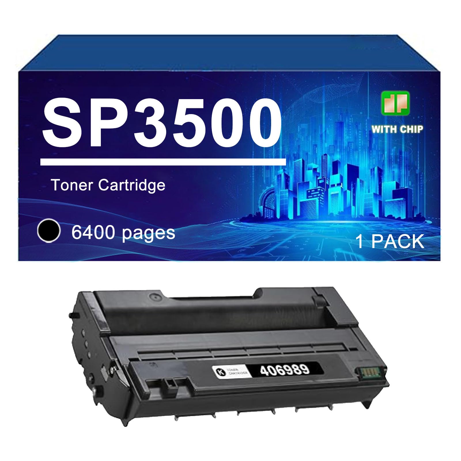406989 Cartuccia Di Toner SP3500 Compatibile SP3500SF 3510DN 3500N 3510SF