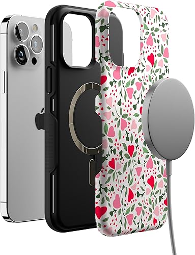 Miniatura 713 de Casely Funda para iPhone 13 Pro Max Jardín dorado Floral de girasol amarillo Compatible con MagSafe Diseño protector audaz Jardín Dorado