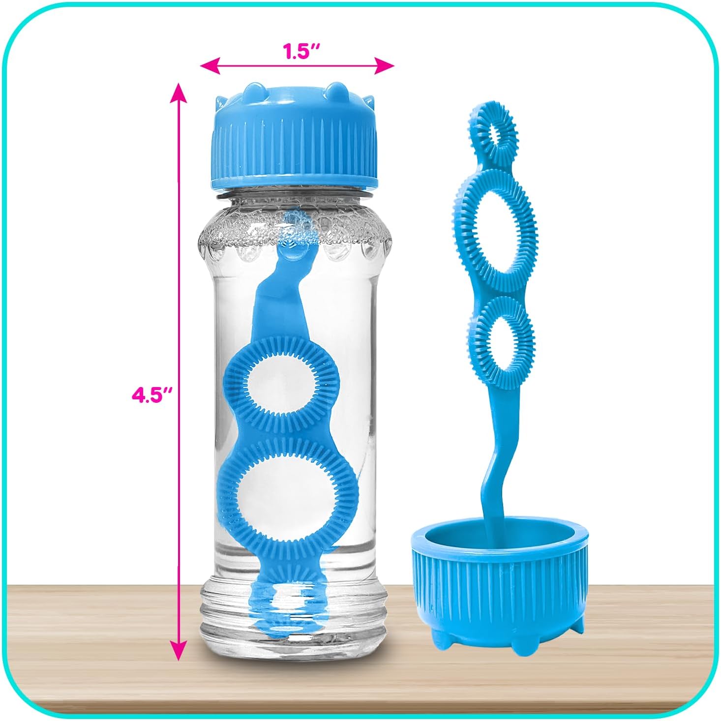 Bubble Lick Variety Flavored Bubbles 4 Pack Cinnamon Roll Watermelon Cookie Cotton Candy USA Made