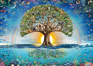Comprar Schmidt Spiele 58865-Puzzle (1000 Piezas), diseño de La Magia del árbol de la Vida, Multicolor (58865)