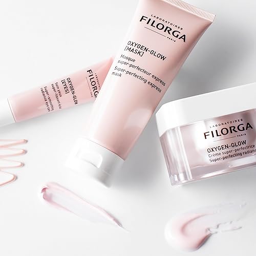 Miniatura 8 de Filorga Oxygen-Glow Super-Perfecting Radiance Crema diaria para la piel, tratamiento hidratante con un impulso hidratante de ácido hialurónico y