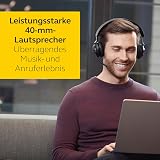 Jabra Evolve2 65 Wireless PC Headset – Noise Cancelling Microsoft Teams Certified Stereo Headphones With Long-Lasting Battery – USB-A Bluetooth Adapter – Black - 6