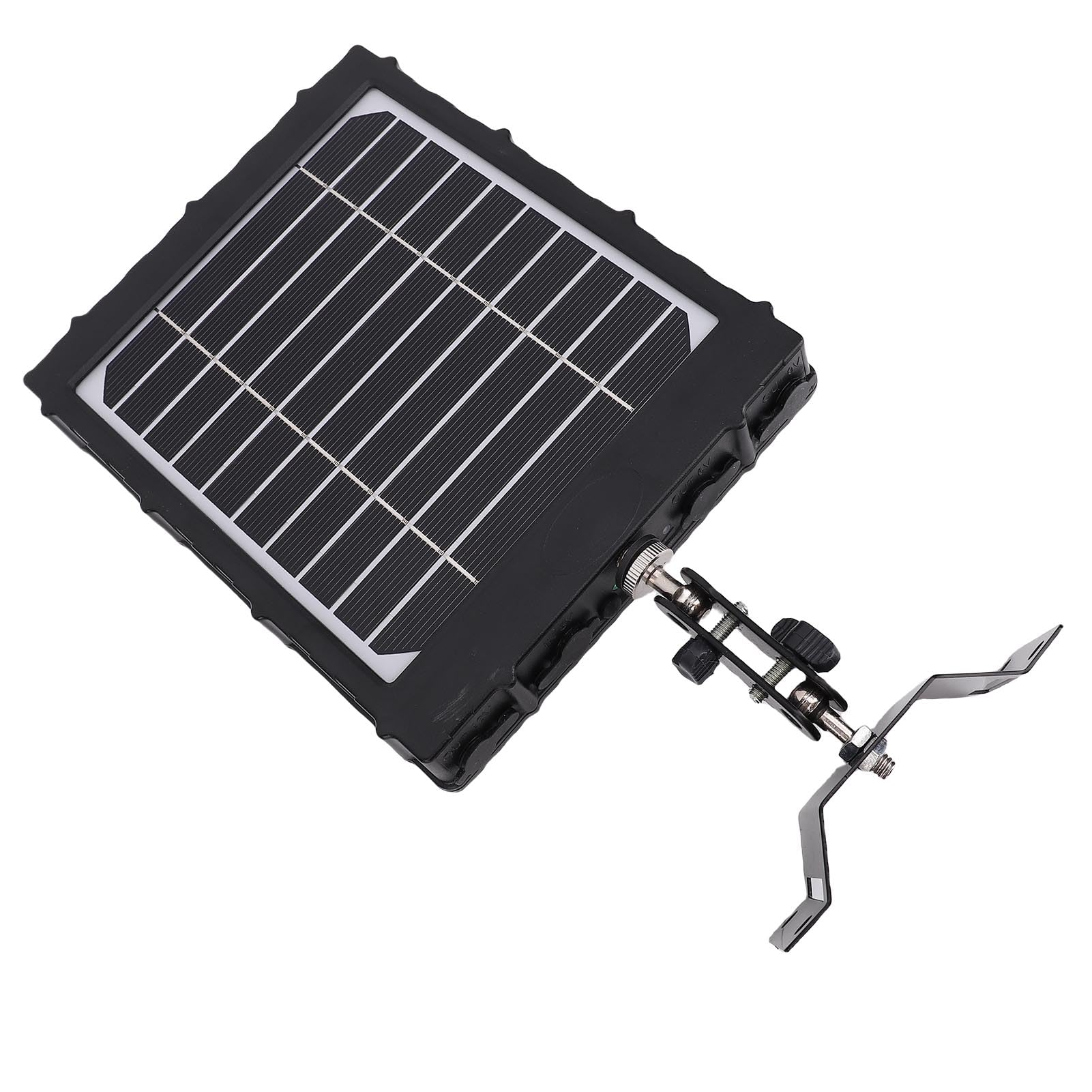 Pannello Solare per Fotocamera da Trail, Batteria Al Litio Integrata da 8000 MAh Caricabatteria Solare Al Silicio Monocristallino, Kit Off-grid con Porte USB Multiple per Fotografia di