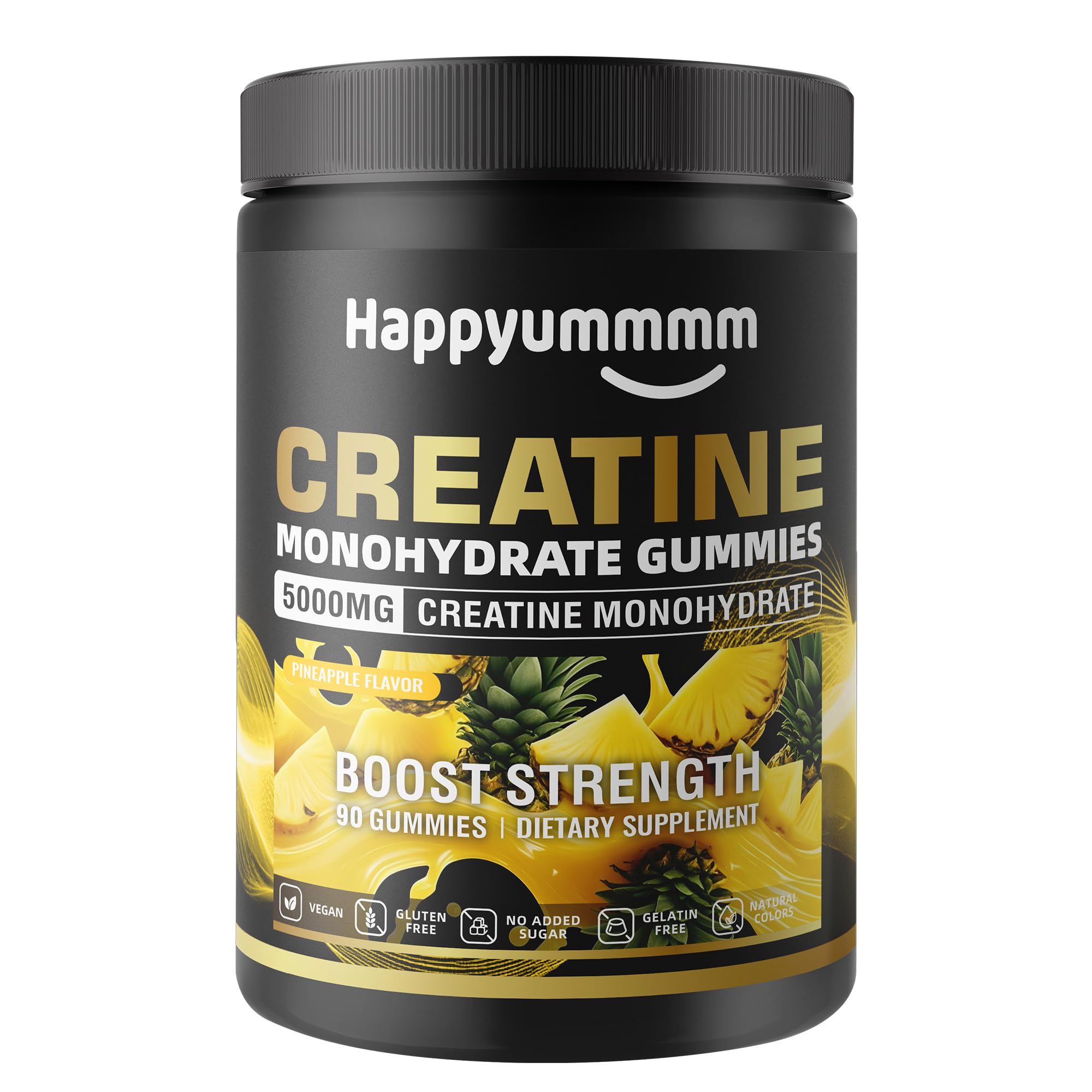 Creatine Monohydrate Gummies, NSF Certified, 5g Dose for Men & Women to Support Muscle, Strength, Recovery, Cognitive Health & Memory, Cherry Flavor, 90 Gummies — Amazon image 21
